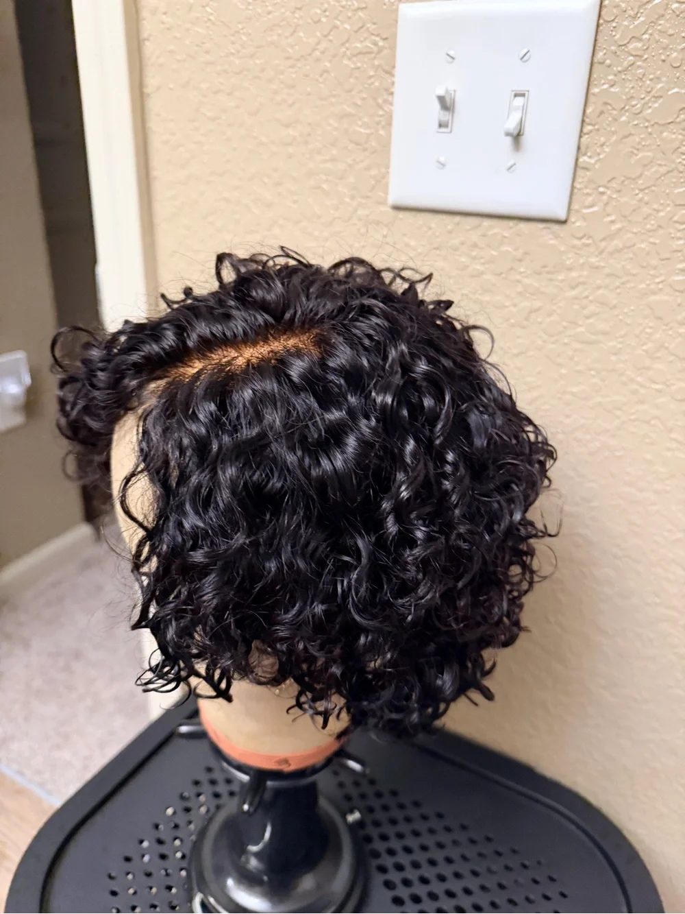Human Hair Wet and Wavy Wig - Picture 2 of 16